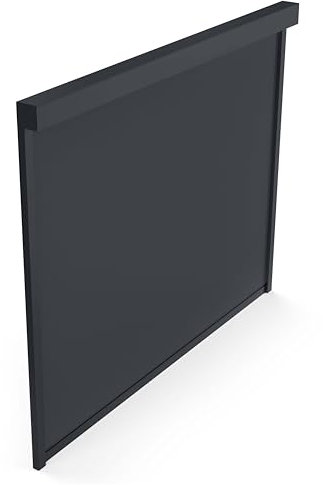 Oviala Store Gris pour pergola bioclimatique corato et sapri (3,80 x 2,30 m)