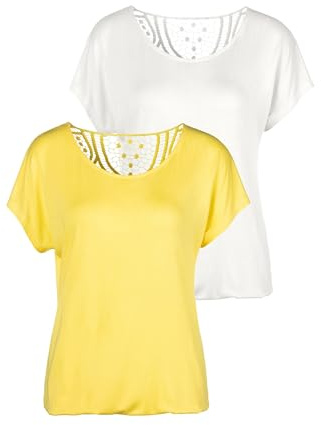 VIVANCE by Lascana Damen Kurzarmshirt
