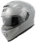 MY Casque de Moto intégral avec visière Pare-Soleil pour Homme et Femme, Homologation ECE 22.06, modèle MY-936 (Gris, L)