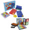 abeec Ultimate Travel Game Bundle Age 3+, Featuring 4 Mini Magnetic Games - Chesee Snakes & Ladders, Ludo, Draughts + 3-in-1 Board Games - Pop & Hop, Four To Score & Whats Their Name