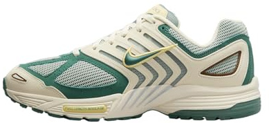 Nike Men's Low-Top Sneakers, Coconut Milk/Light Silver/Light British Tan/Bicoas, 13 UK