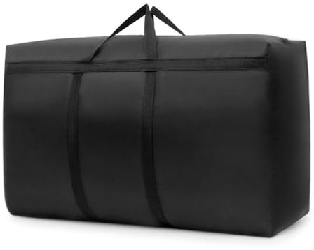 Large Storage Bags, Moving Bags 150L Waterproof Jumbo Storage Bags, Moving Totes Organizer Bags for Bedding Duvets Blankets Clothes(90 x 58 x 28 cm)