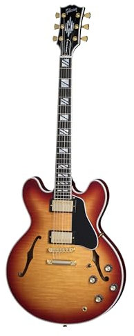 ES Bourbon Burst - Halbakustik Custom Gitarre