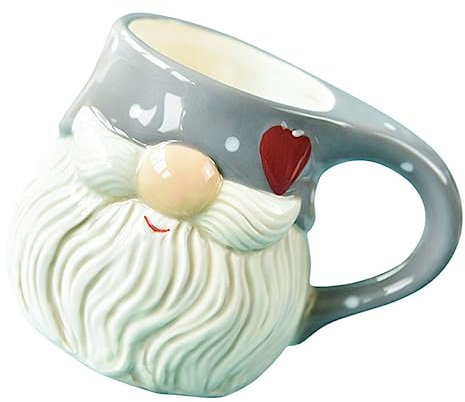 VICASKY Keramikbecher Im Weihnachtsstil Mit Großem Fassungsvermögen Becher Mit Henkel Für Wasser Kaffee Und Milch Hochwertige Produktion Durch Schmieden Und Hochtemperaturbrennen