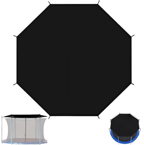 Trampolin-Abdeckung, Trampolin-Zeltabdeckung, UV-Schutz, Trampolin, Sonnenschutz, Baldachin, Abdeckungen, wasserdicht, faltbar, Trampolin-Zubehör, Abdeckungen Dach für 6/8 Stangen Trampoline (3 m – 8