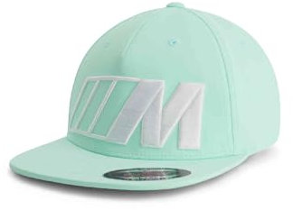BMW M Cap Herren Mint – Flex Fit Kappe mit M-Logo Stickerei Mütze + Einkaufschip