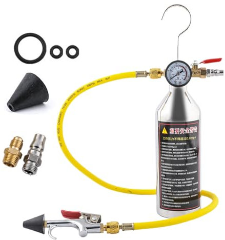 Kit de Enjuague para de Aire Acondicionado - Limpiador de circuitos de Aire Acondicionado | Herramienta de Limpieza para conductos de Aire Acondicionado automotriz para vehículos, Camiones