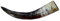 Maskworld Trinkhorn LARP Zubehör, stilechtes Horn für Met, Naturprodukt lebensmittelecht, Wikinger Methorn - (Trinkhorn, 0,7 Liter)
