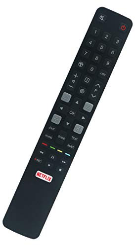 ALLIMITY Remote Control Replace fit for Thomson TCL 4K TV 32ES560 RC802N 40ES568 ARC802N 32HE5606 32HE5606X1 32HE5626 32HE5626X1 32HE5800 40S6000FS 55S6000FS 43S6000FS 49S6000FS