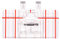 Pied-de-biche de guide de bordure de machine à coudre, pied-de-biche de point parallèle en plastique transparent pour Brother Singer Babylock et plus de machines domestiques à tige basse