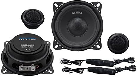 Crunch DSX4.2E - 10cm Lautsprecher Kompo Boxen System (extra flach) 100mm