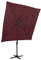 vidaXL Ombrellone a 4 Livelli Palo in Alluminio 250x250 cm Bordeaux