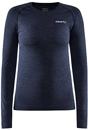 Craft Core Dry Active Comfort Langarm Oberteil Damen blau