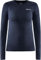 Craft CORE Dry Active Comfort LS W | Funktionsshirt Damen langarm XL | Blaze | Bodymaping für verbesserte Thermoregulierung | Sport Shirts für Damen aus recycelten Materialien | Fitness Shirt Damen