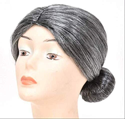 ydound Anime Coer Wig. Halloween Bühne Show Perücke Cosplay Großmutter Großvater Perücken