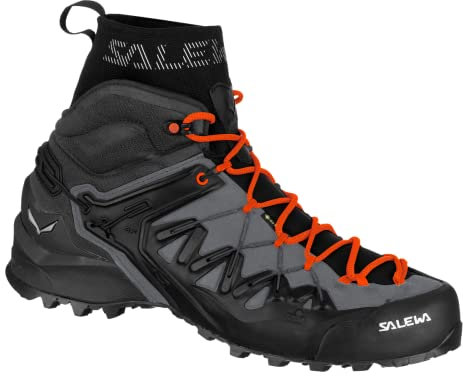 SALEWA Ms Wildfire Edge Mid GTX, Mocassino Uomo, Tranquillo Ombra Onyx, 43 EU