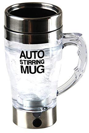 Flisdtry 2 Pcs elettrico proteina shaker 400Ml portatile automatico miscelatore tazza a prova di perdite proteine miscela bottiglia