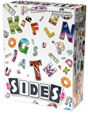 Captain Games Sides - Jeu de Société - De 2 à 9 Joueurs - 10 Ans et Plus
