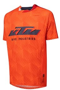 KTM T-shirt à manches courtes Factory Enduro, Orange/rouge, L