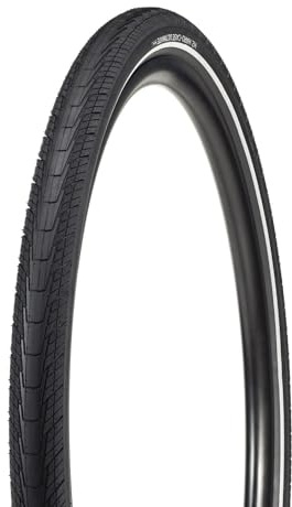 Bontrager H2 Hard-Case Ultimate 700Cx40 Reflective Trekking City Fahrrad Reifen schwarz