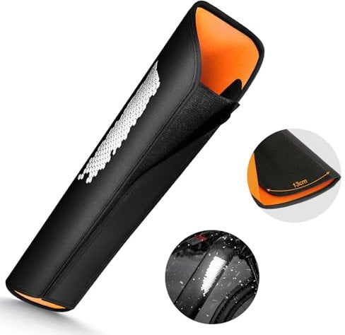 LETSERBIKE Ebike Battery Cover - Waterproof, Neoprene, Large, Fat Tire E-Bike Battery Cover with Light-Reflecting, Dustproof Design for Winter