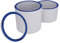 KKMSEALS Dichtungsringe Set Sanitär - Wasserhahn Dichtung 1 1/2” - Flachdichtung Gummi - Dichtungen aus Mineralfaser und NBR-Kautschuk - Dichtungsring Blaue - Dichtungsset (25 Stück, 45x35x2mm)