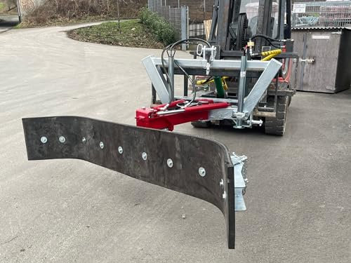 Joma-Tech Schmutzschieber Hydraulisch schwenkbar mit Euroaufnahme, verzinkt 2550mm