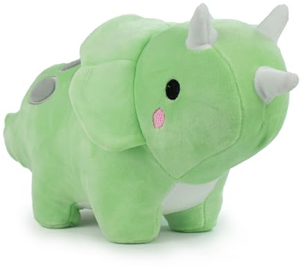 BARRADO - Kawaii Dinosaurier Stofftier - T-Rex, Triceratops, Diplodocus, Stegosaurus - 30zm - 16002539 (Triceratops)