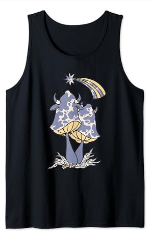 Western Highland Kuhpilz und Kuhfell Tank Top