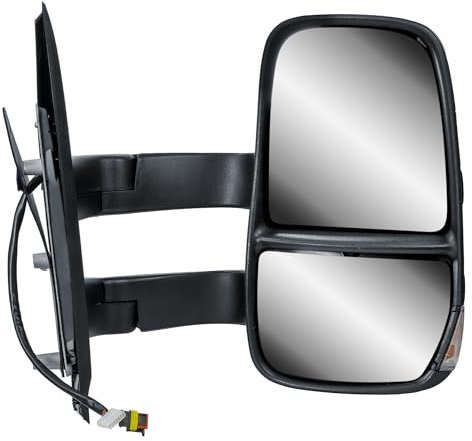 Außenspiegel Rechts Spiegel Langer Arm Elektrisch und Beheizbar mit Blinker Für IVECO Daily VI LKW 2014-2024
