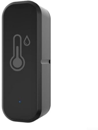 Sensor inteligente de humedad de temperatura, termómetro WiFi, sensor higrómetro, sensor remoto de temperatura y humedad para Tuya para Zigbee con alertas de notificación (para ZigBee)
