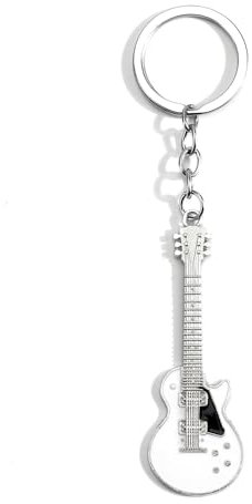 MUCOOS Einzigartiger Gitarren-Schlüsselanhänger Mit Kreativem Musikinstrumenten-Design,Dankesgeschenke Für Lehrer, Freundschaftsgeschenke,Abschlussgeschenke Für Sie, Dankeschön-Geschenkideen
