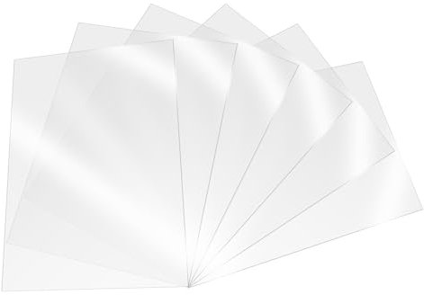 6PCS FEP Release Film for M7 Pro, 3D Printer Resin Tank FEP Release Film for Anycubic Photon M7 Pro, M7, M5/S/Pro, M3 Premium, Halot Mage/Pro/S, Sonic Mighty 8K