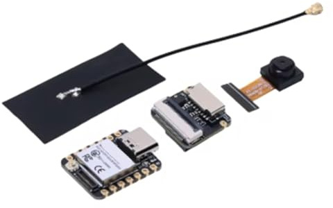 Diheohg XIAO ESP32 S3 Sense-Seeeduino Xiao Esp32s3 Sense mit OV2640-Kamerasensor, 2,4-GHz-WLAN, BLE 5.0, Mikrofon, 8 MB