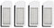 (4 Pezzi) N20 Plus Filtri HEPA Sostitutivi Compatibili con ECOVACS DEEBOT N20 Plus/ N20 Pro Plus/ X1 Omni/ T10/ T10 Plus/ T10 Turbo/ T10 Omni Robot Aspirapolvere, Kit di Accessori per Filtri, Filtro