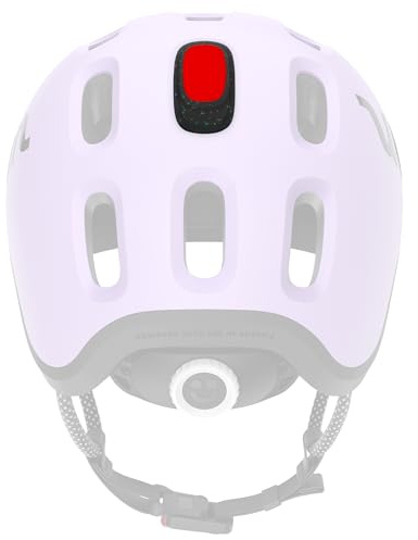 woom Bereit Helmlicht, Wiederaufladbares LED-Rücklicht Zubehör für Fertigen Kinderhelm, Hochsichtbares Fahrradsicherheitslicht mit 3 Modi & Auto-Abschaltung für Jungen & Mädchen