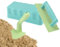 Bexdug Jouets de plage, jouets de sable,Toys de plage réutilisables pour tout-petit | Modèle de brique de pelle éducatif multifonctionnel pour les vacances d'été, le jeu au bord de la piscine, le parc