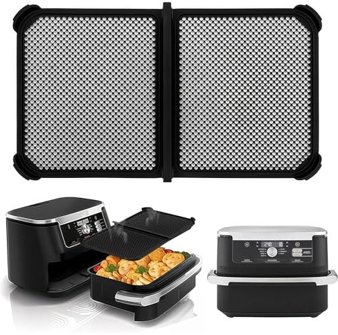 Yamobi Heißluftfritteuse Zubehör, BPA-freies Airfryer Zubehör für 10.4L,ideal für Philips Airfryer 5000, inklusive Grillgitter, Spieße, Handschuhe und Zange