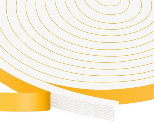 YIMIKI Door Draft Excluder Strip 12mm (W) x 6mm(T), Strong Adhesive
