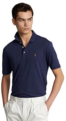 POLO RALPH LAUREN Poloshirt für Jungen mit klassischer Passform, Spring Navy Heather, L