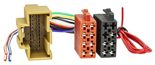 tomzz Audio 7039-004 Radio Adapter Kabel kompatibel mit Opel Karl Adam Corsa E Astra K auf 16pol ISO Norm