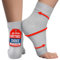KEMFORD Ankle Compression Sleeve - Plantar Fasciitis Braces - Open Toe Compression Socks for Swelling, Sprain, Neuropathy, Foot Arch Support for Men and Women - 20-30mmhg, XL, Grey