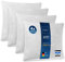 LILENO HOME 4er Set Kissenfüllung 80x80 cm - 40°C waschbares Innenkissen geeignet für Allergiker - Polyester Kisseninlet als Couchkissen, Sofa Kissen, Cocktailkissen und Kopfkissen