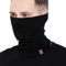 menique Merino Schlauchschal Herren Loop Schal Multifunktionstuch Halswärmer Männer Winddicht Halten Sportschal für Motorrad Laufen Arbeit Ski-Maske Unisex Merinowolle Halstuch Schwarz