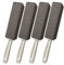 ddLUCK 4 Pcs Pumice Stone Toilet Bowl Cleaner with Handle,Hard Water Limescale Household Cleaning Brush Pumice Stick for Remover Sink Bathtub Pool Tough Stain