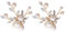 Schuhclips Hochzeit Kristall Perlen Schuhschmuck Hochzeit Brautschuhe Schuhschnallen Dekoration DIY Schuh Zubehör Muttertagsgeschenk