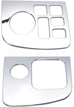 Für Honda Goldwing GL1800 2006–2017 Gold Wing 1800 GL 1800 Motorrad Rechts Navigations-Bedienfeld Accent Chrom (links und rechts)