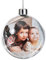 Wanapix | Bola de Navidad Grande Personalizada con Foto y Texto | 2 Caras/Intercambiable | Bola XL Árbol de Navidad | Decoración Navideña | 12 cm | 100% Personalizado