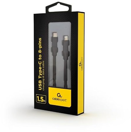 Gembird Cable Lightning CC-USB2-CM8PM-1.5M