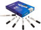Eziglide Black Bullet Tip Drywipe Whiteboard Pens, Bulk Pack of 48 Black Markers, No Residue Ink, Hard-wearing Fibre Bullet Tip Dry Wipe Pen, Ideal for School, Home and Work